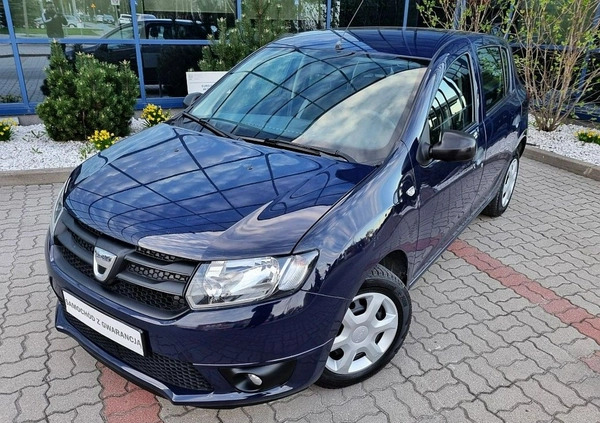 Dacia Sandero cena 21999 przebieg: 165000, rok produkcji 2014 z Słupsk małe 326